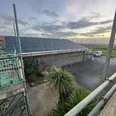 Photo of Natural Slate Re-Roofing - Sennen Cable Station