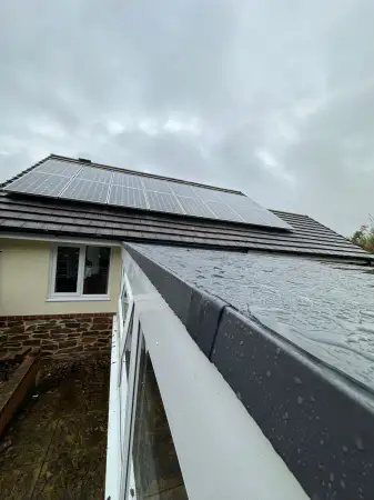 Click Here To Enlarge This Photo Of Flat Roofing & New Ceiling Installation In Cornwall