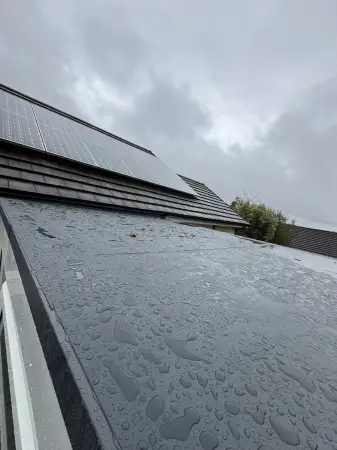 Click Here To Enlarge This Photo Of Flat Roofing & New Ceiling Installation In Cornwall