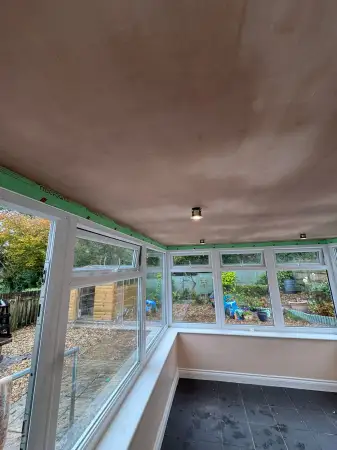 Click Here To Enlarge This Photo Of Flat Roofing & New Ceiling Installation In Cornwall